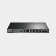 TP-link JetStream 28-Port Gigabit L2+ Managed Switch with 24-Port PoE+ (TL-SG3428MP)