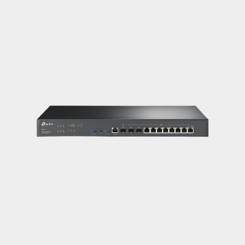 E Commerce Router TP-link Omada VPN Router with 10G Ports (ER8411) – InfoBahn Ecommerce Store