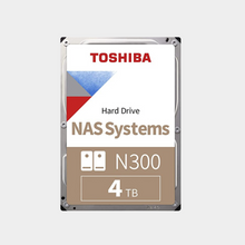 Load image into Gallery viewer, Toshiba HDD- 3.5&quot; N300 24x7 4TB 7200RPM 128MB SATA (HDWG440UZSVA)
