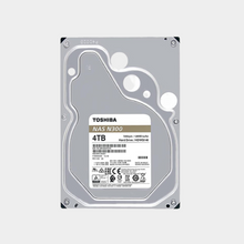 Load image into Gallery viewer, Toshiba HDD- 3.5&quot; N300 24x7 4TB 7200RPM 128MB SATA (HDWG440UZSVA)
