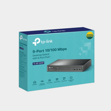 Load image into Gallery viewer, TP-link TL-SF1009P  9-Port 10/100Mbps Desktop Switch with 8-Port PoE+ (TL-SF1009P)

