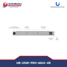 Load image into Gallery viewer, Ubiquiti USW-PRO-MAX-48 48-port, Layer 3 Etherlighting Switch | USW PRO MAX 48 | Infobahn
