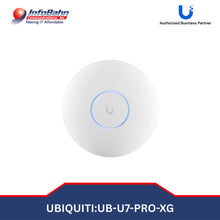 Load image into Gallery viewer, Ubiquiti UniFi U7 Pro XG WiFi 7 Tri-Band 10GbE PoE+ Enterprise Wireless Access Point
