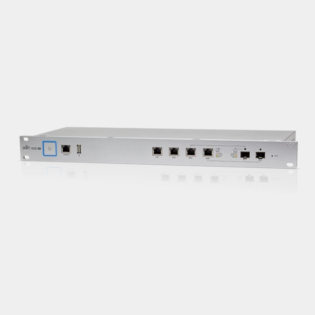Ubiquiti UniFi Security Gateway Pro Enterprise Gateway Router with 2 Combination SFP/RJ45 Ports (USG-PRO-4)