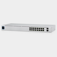 Ubiquiti UniFi Switch 16 PoE Gen 2 (USW-16-POE) I USW 16 POE I USW16POE I SFP Uplink I 1.3” Smart Display