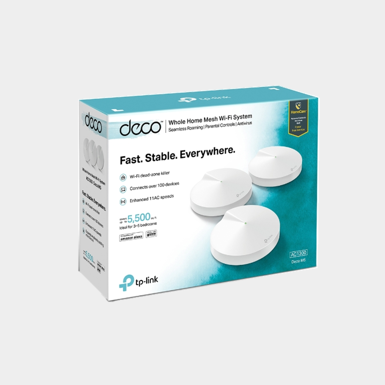 TP-Link Deco M5 Whole Home Wi-Fi System 1 Pack (DECO M5 1-pack)