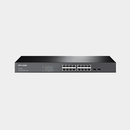 TP-Link JetStream16-Port Gigabit Smart Switch with 2 SFP Slots (TL-SG2216)  [New Model No: (T1600G-18TS)]