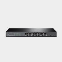 Load image into Gallery viewer, TP-Link JetStream 24-Port Gigabit Smart Switch with 4 Combo SFP Slots (TL-SG2424) [Old Model No: (T1600G-28TS)]
