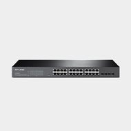 TP-Link JetStream 24-Port Gigabit Smart Switch with 4 Combo SFP Slots (TL-SG2424) [Old Model No: (T1600G-28TS)]
