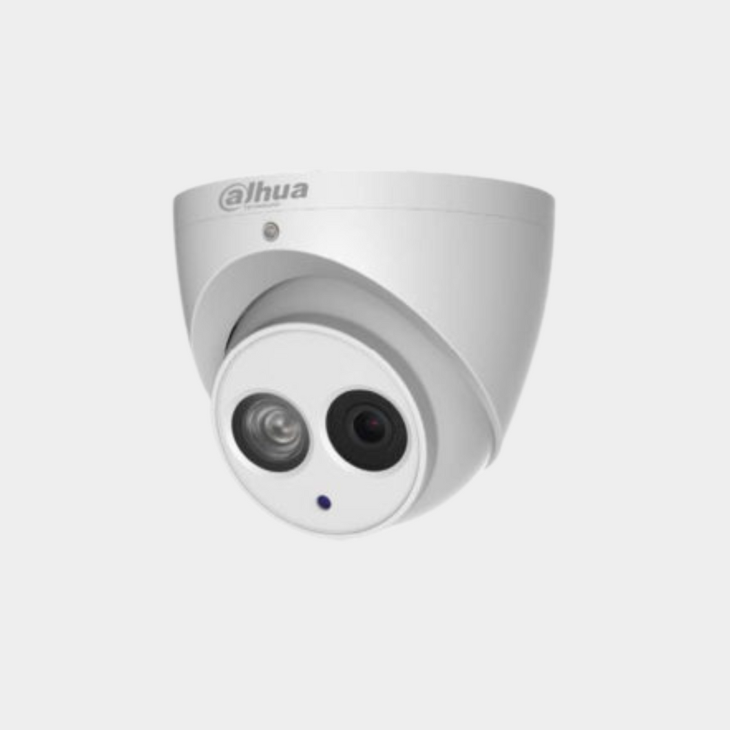 Dahua 4MP HDCVI Quick-to-install IR Eyeball Camera(DH-HAC-HDW1400TMQN-0360B-S3)