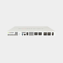 Load image into Gallery viewer, Fortigate 2 x 10GE SFP+ slots, 10 x GE RJ45 ports (including 1 x MGMT port, 1 X HA port, 8 x switch ports), 8 x GE SFP slots, SPU NP6 and CP9 hardware accelerated, 2x 240GB onboard SSD storage (FG-601E)
