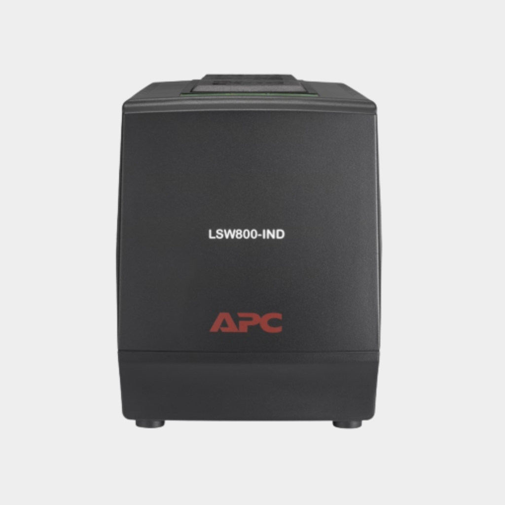 APC Line-R 800VA Automatic Voltage Regulator, 3 Universal Outlets, 230V Indonesia (P/N: APCLSW800-IND-D000)