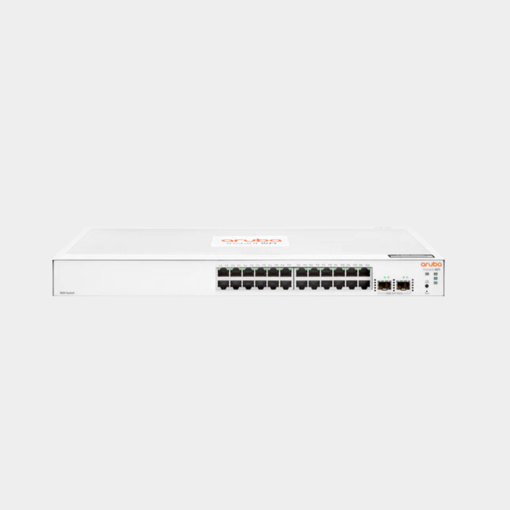 HPE Aruba Instant On 1830 24G 2SFP Switch (JL812A) | Limited Lifetime Protection