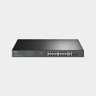 TP-Link 18-Port Gigabit Rackmount PoE Switch with 16 PoE+ (TL-SG1218MP)