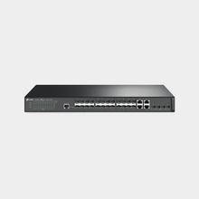 Load image into Gallery viewer, TP-Link JetStream 24-Port Gigabit SFP L2 Managed Switch with 4 10G SFP+ Slots (T2600G-28SQ)
