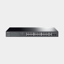Load image into Gallery viewer, TP-Link 28-Port Gigabit Easy Smart PoE Switch with 24-Port PoE+ (TL-SG1428PE)
