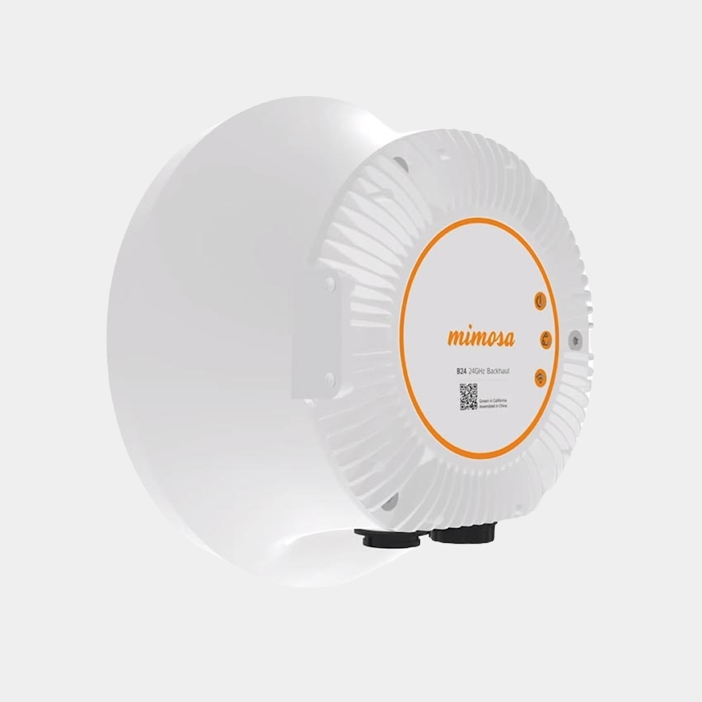 Mimosa Networks Backhaul B24 Point to Point 24 GHz 1.5 Gbps Capable 33 dBi 4x4:4 MIMO (Mimosa B24)