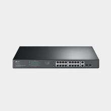 Load image into Gallery viewer, TP-Link JetStream 16-Port Gigabit Easy Smart PoE+ Switch with 2 SFP Slots (TL-SG1218MPE)
