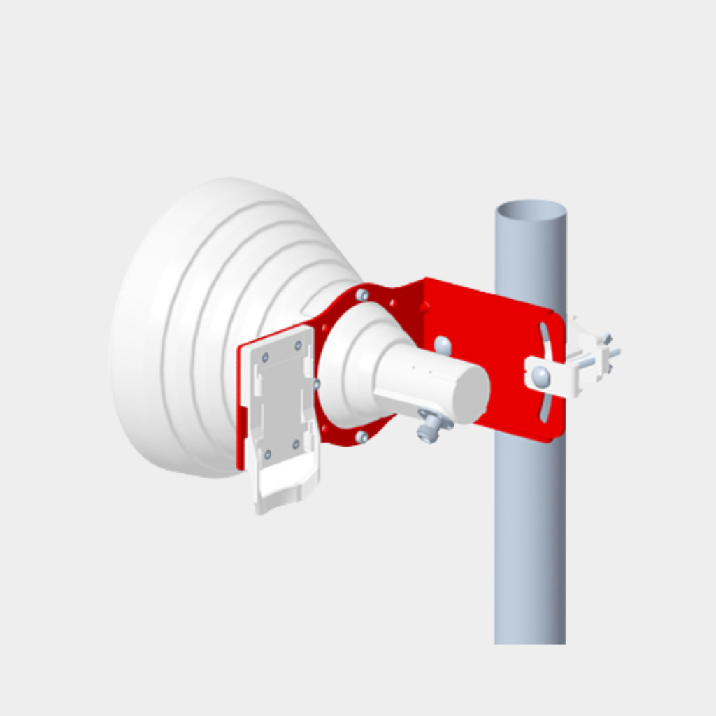 Lanbowan 4.9-6.5GHz 19dBi Horn Antenna I PTP Antenna (ANT4965D19P-MIMO)