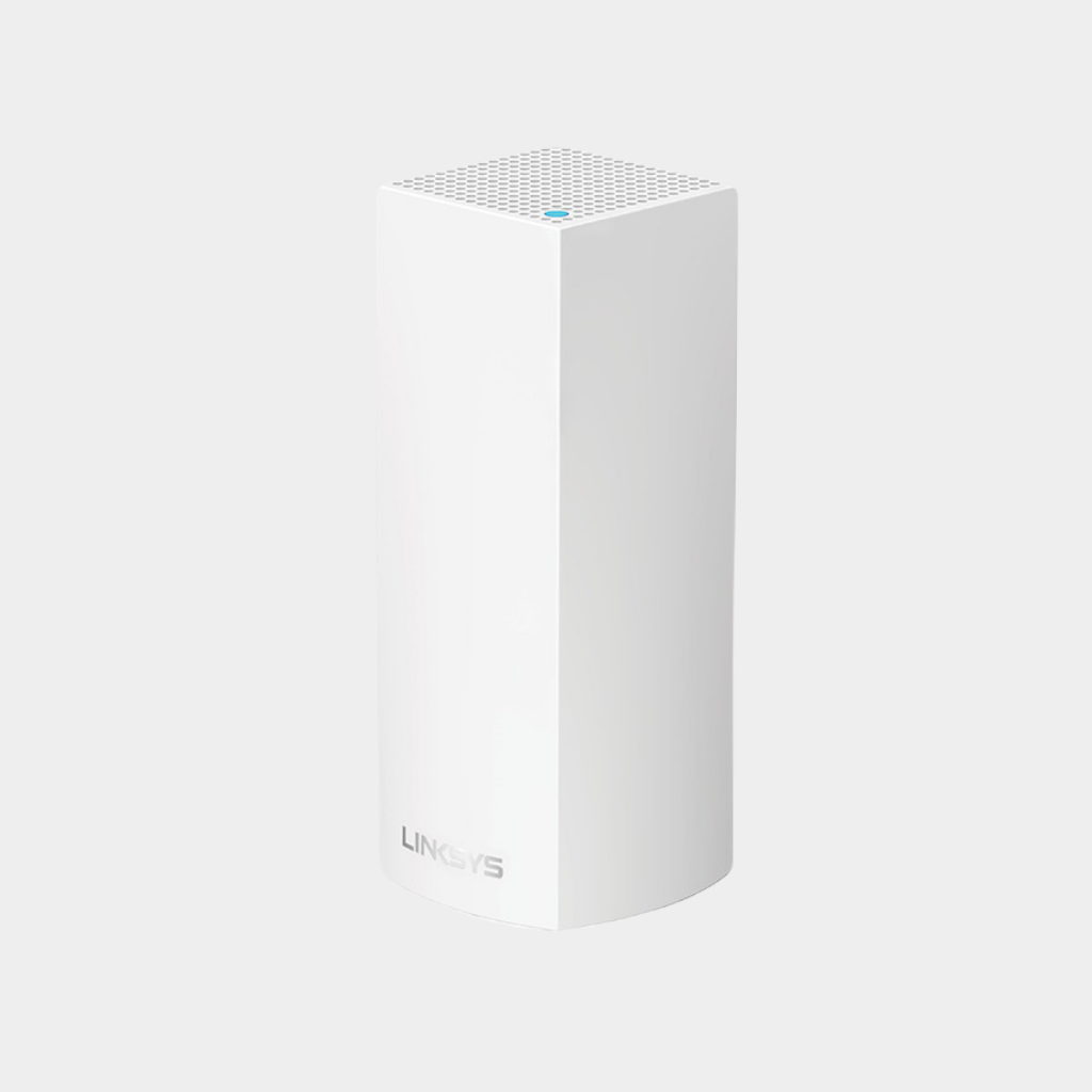 Linksys Velop Intelligent Whole Home Mesh WiFi System, Tri-Band 1-Pack (WHW0301)
