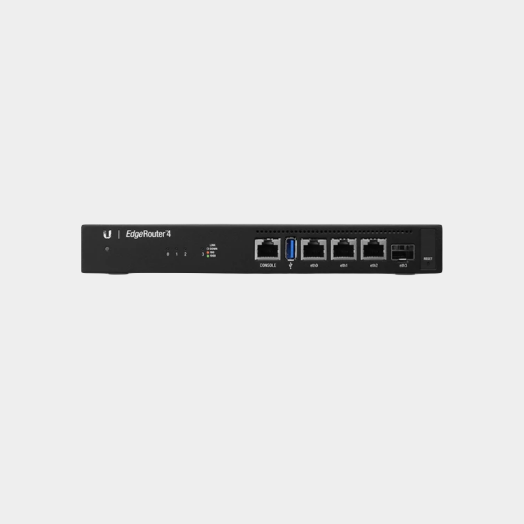 Ubiquiti EdgeRouter 4 Port (ER-4) – InfoBahn Ecommerce Store