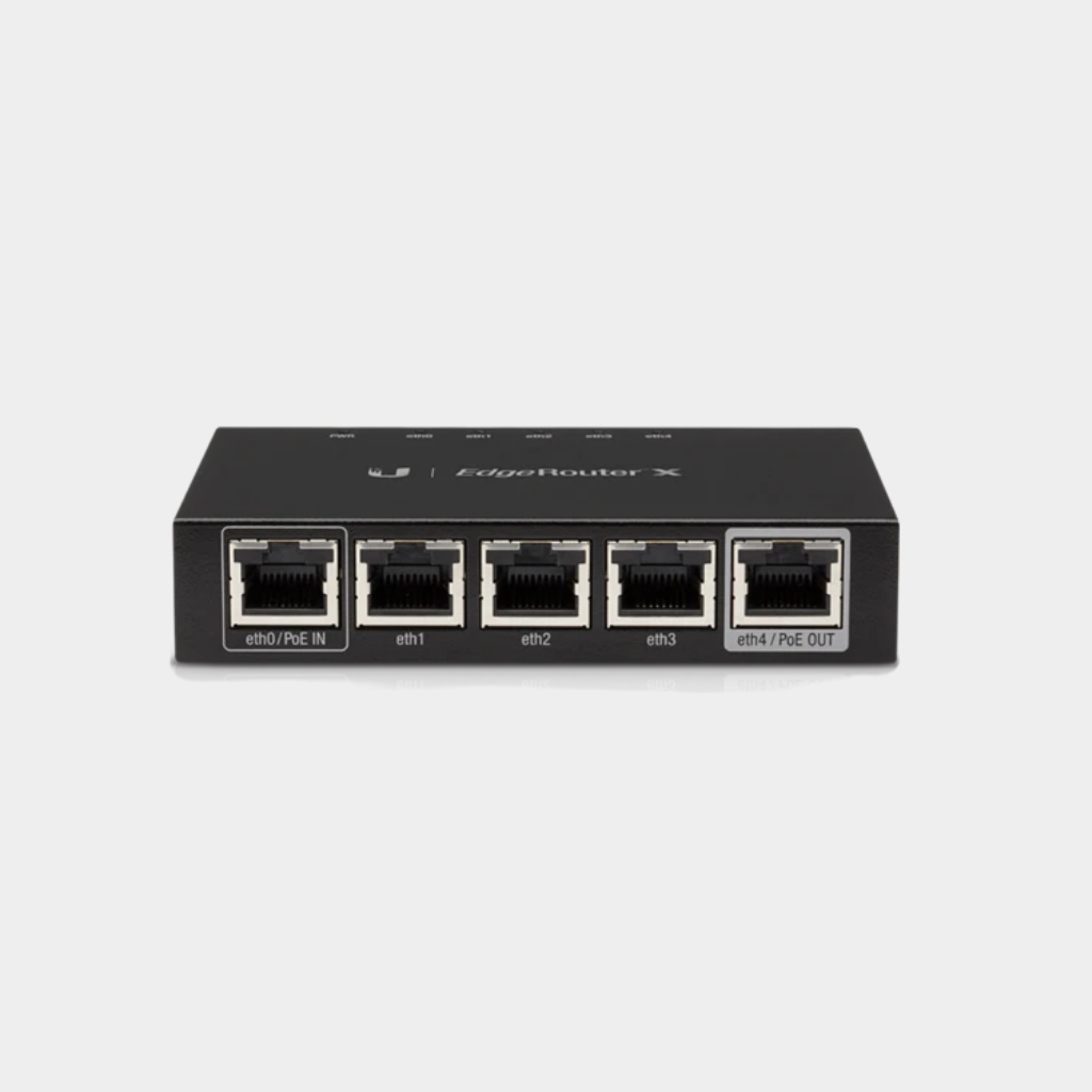 Ubiquiti EdgeRouter X Advanced Gigabit Ethernet Routers 256MB Storage 5 Gigabit RJ45 ports (ER-X)