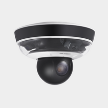 Load image into Gallery viewer, Hikvision  8 MP H.265 PanoVu Mini Series Panoramic + PTZ IR Outdoor Camera (DS-2PT5326IZ-DE)
