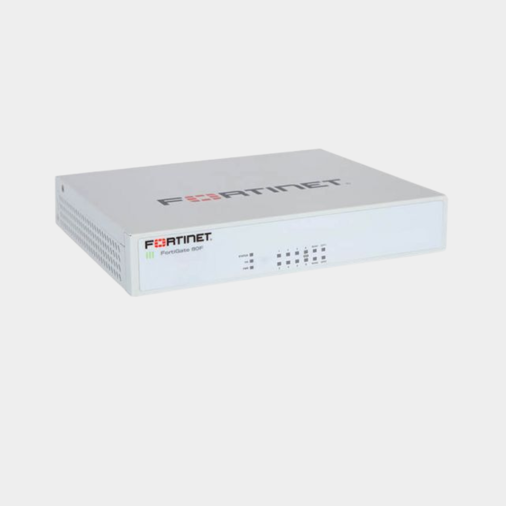 Fortigate 8 x GE RJ45 ports, 2 x RJ45/SFP shared media WAN ports, 128GB SSD (FG 81F) (Firewall Appliance)