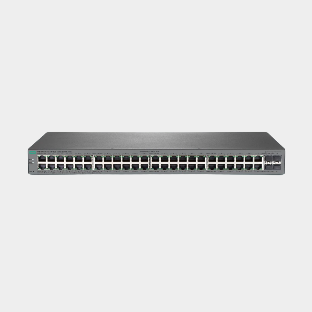 HPE Aruba Office Connect 1820 switch with 48 1GbE ports (J9981A) | Limited Lifetime Protection