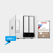 Load image into Gallery viewer, TerraMaster  Direct Attached Storage (DAS)  USB 3.1 [Choose from (D2-310) (D4-300)]
