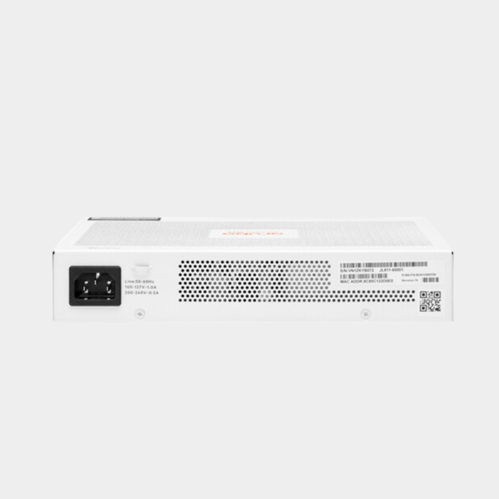 HPE Aruba Instant On 1830 8G 4p Class4 PoE 65W Switch (JL811A) | Limited Lifetime Protection