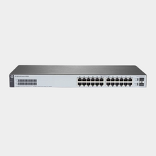 Load image into Gallery viewer, HPE Aruba Office Connect 1820 switch with 24 1GbE ports and 2 SFP ports (J9980A) | Limited Lifetime Protection
