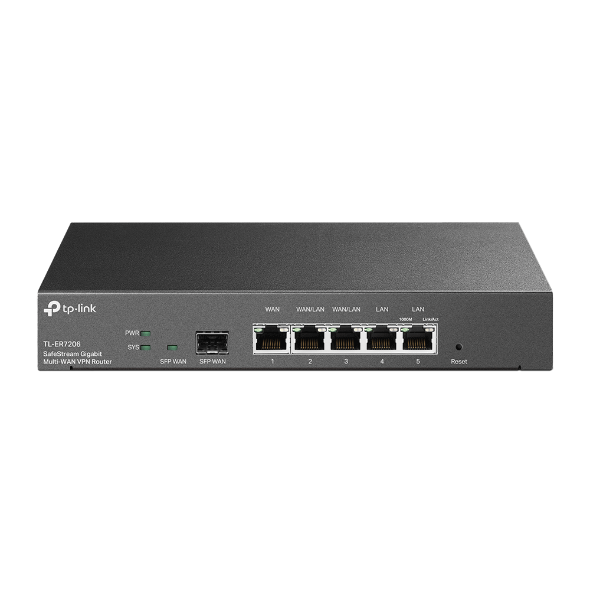 TP-Link SafeStream Omada Gigabit Multi-WAN VPN Router ER7206 (TL-ER7206)