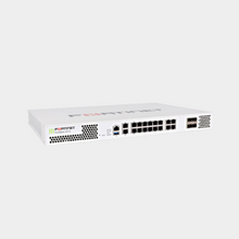 Load image into Gallery viewer, Fortinet 18 x GE RJ45 (including 2 x WAN ports, 1 x MGMT port, 1 X HA port, 14 x switch ports), 4 x GE SFP slots, SPU NP6Lite and CP9 hardware accelerated, 480GB onboard SSD storage (FG-201E)
