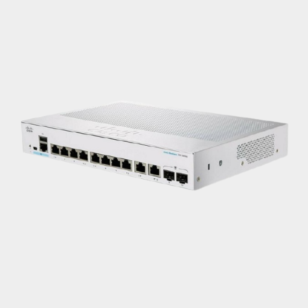 Cisco Business CBS350-8FP-E-2G Managed Switch, 8 Port GE, Full PoE, Ext PS, 2x1G Combo, Limited Lifetime Protection ((CBS350-8FP-E-2G-EU)