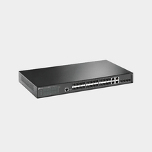 Load image into Gallery viewer, TP-Link JetStream 24-Port Gigabit SFP L2 Managed Switch with 4 10G SFP+ Slots (T2600G-28SQ)
