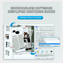 Load image into Gallery viewer, Plustek OpticBook 3800L Scanner (OpticBook 3800L) I Book Scanner I Design for Books Eliminates the Book Spine Shadow and Text Distortion
