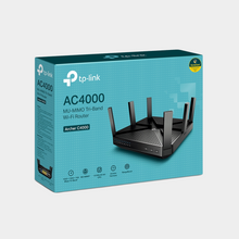 Load image into Gallery viewer, TP-Link AC4000 MU-MIMO Tri-Band Wi-Fi Router (Archer C4000)
