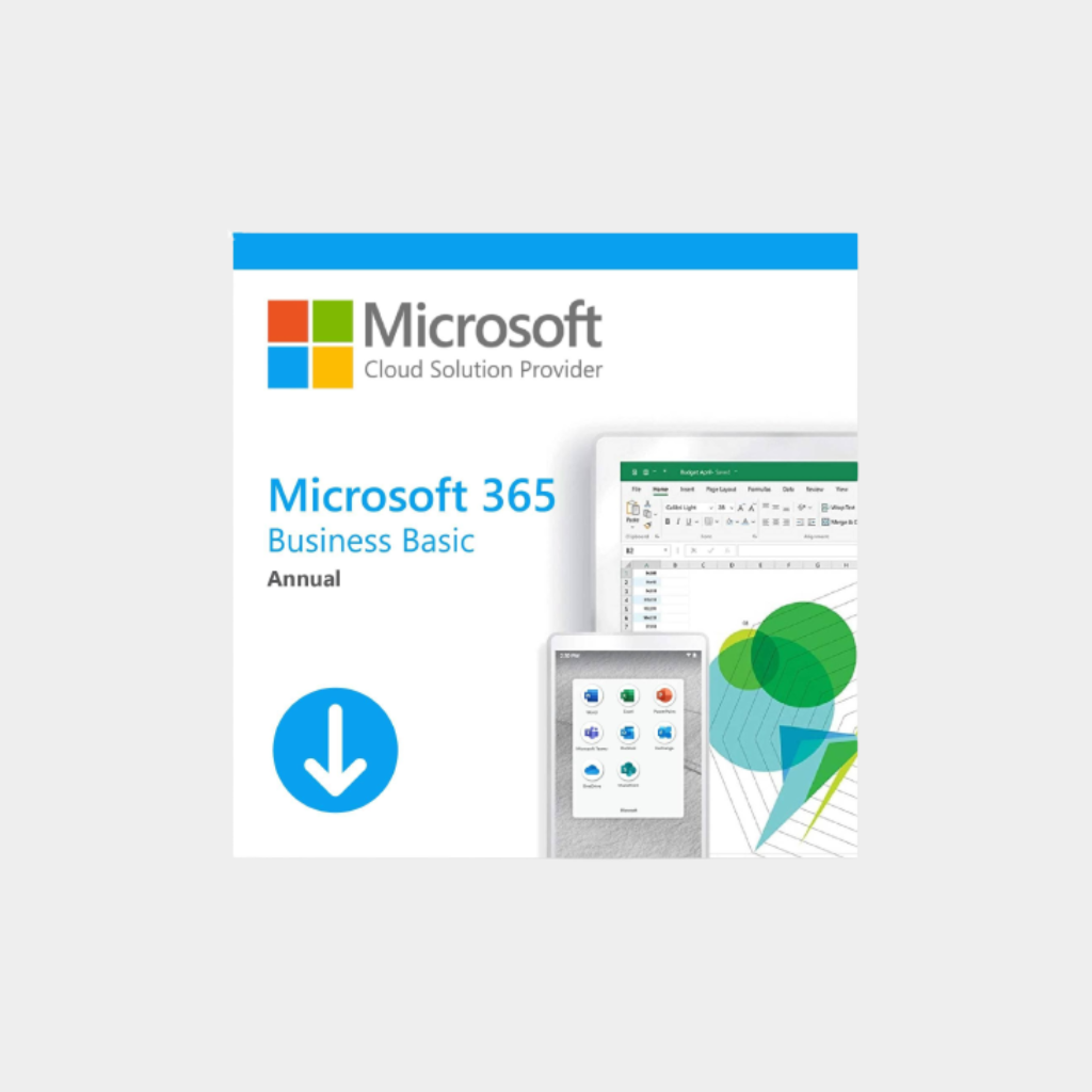 Microsoft 365 Business Basic  - ANNUAL (MS-MX21-CFQ7TTC0LH18)