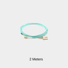 Load image into Gallery viewer, Twine Fiber Patch Cords LC/PC-SC/PC Multimode (MM) OM3 Duplex 3.0mm PVC 3 Meters or 2 Meters I Fiber Patch Cable I
