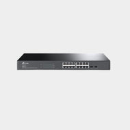 TP-Link JetStream 16-Port Gigabit Smart Switch with 2 SFP Slots (TL-SG2218)